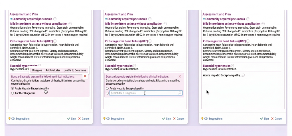 HITEKS Diagnosis Aware Notes