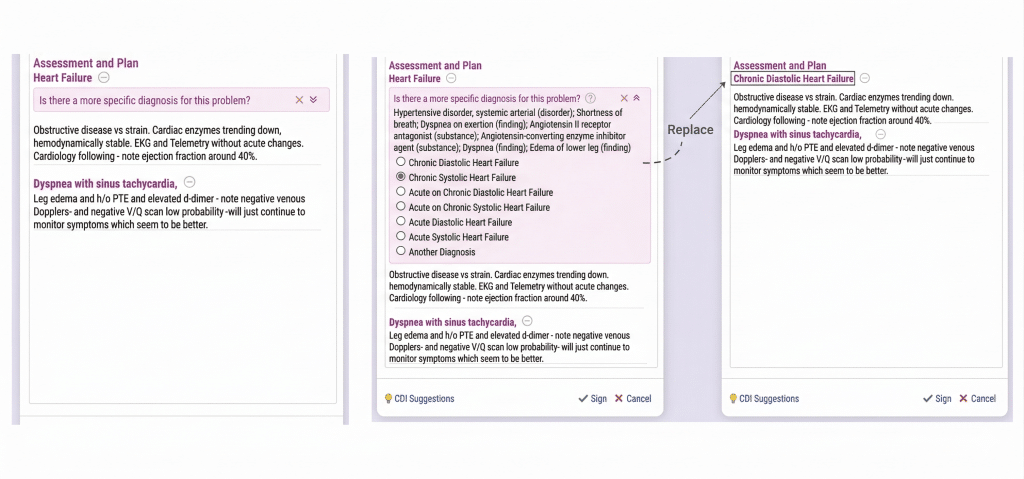 HITEKS Diagnosis Aware Notes